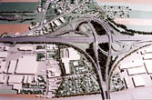 STRASSENBAUMODELL B301 KNOTEN VSENDORF M 1:1000